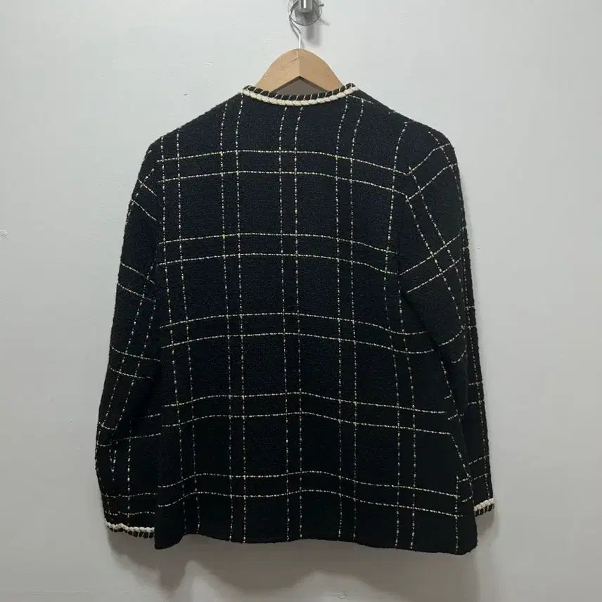 [BUNJANG] Karra Black Tweed Jacket / KARRA 블랙 트위드 자켓