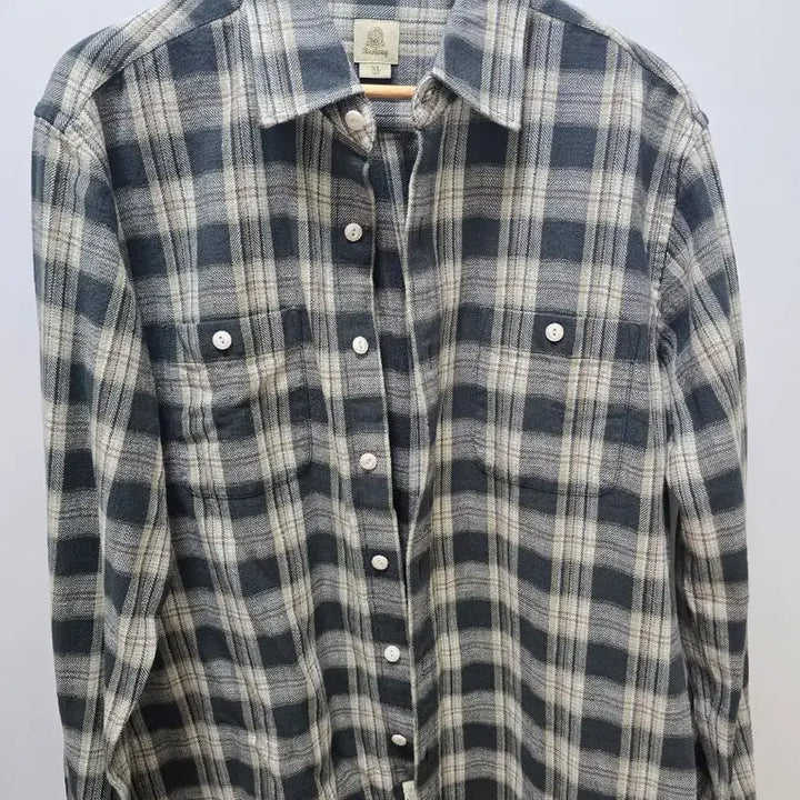 [SOLD OUT] 바스통 204 워크셔츠 XL 올리브체크
