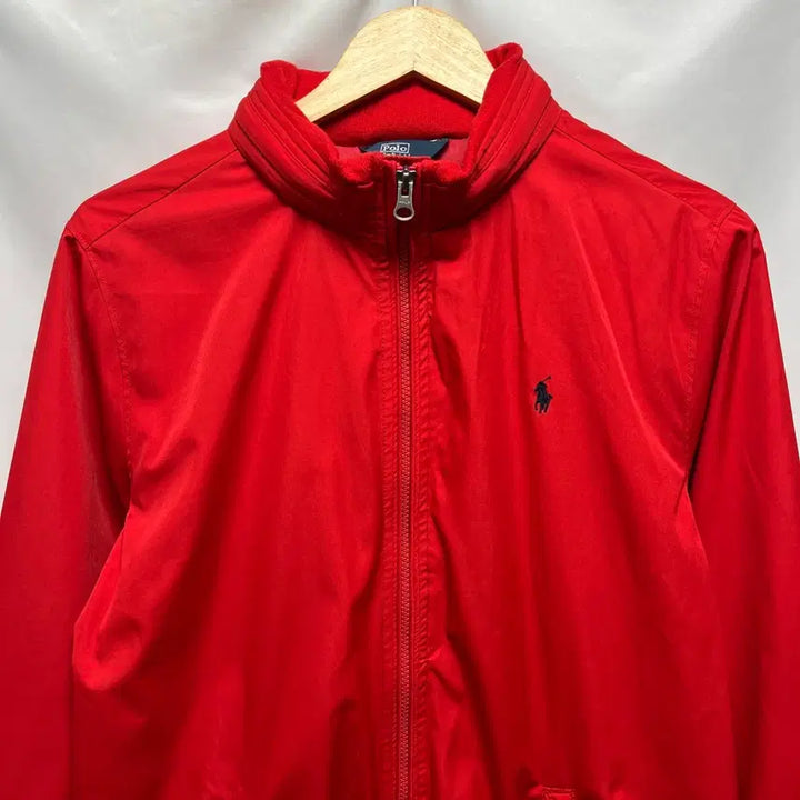 [BUNJANG] Polo Ralph Lauren Harrington Swingtop Blouson Jacket / [정품/M] 폴로 랄프로렌 헤링턴 스윙탑 레드 블루종 자켓/잠바