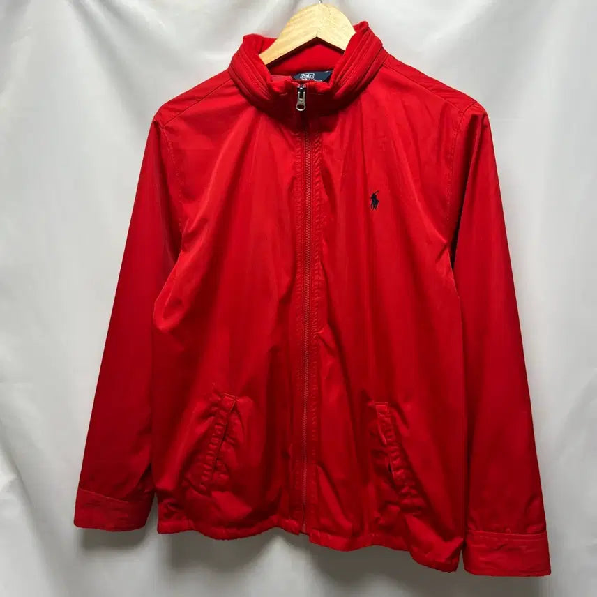 [BUNJANG] Polo Ralph Lauren Harrington Swingtop Blouson Jacket / [정품/M] 폴로 랄프로렌 헤링턴 스윙탑 레드 블루종 자켓/잠바