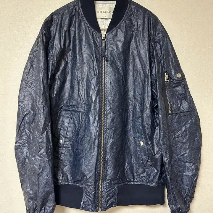 [BUNJANG] Our Legacy Coated Tie Dye Bomber Jacket / 아워레가시 봄버 자켓 (COATED TIE DYE)