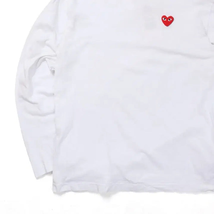 [BUNJANG] Comme des Garcons Play Logo Long Sleeve T-Shirt XL / Comme des Garcons Play Logo Long Sleeve