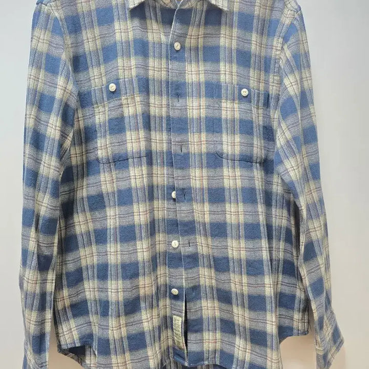 [SOLD OUT] 바스통 204 워크셔츠 XL 블루체크