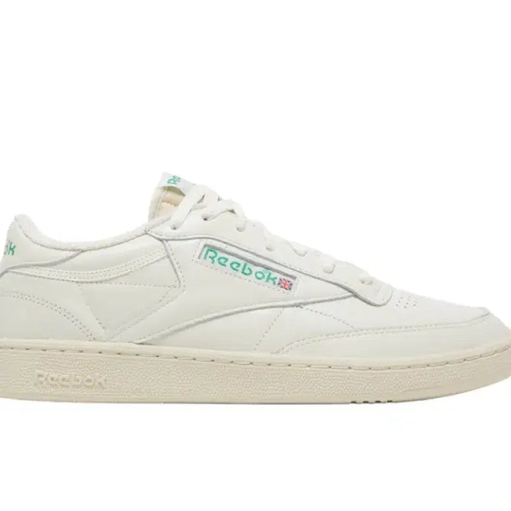 [BUNJANG] Reebok Club C 85 Vintage Chalk Green Sneakers / 리복 클럽c85 빈티지 초크 그린 285