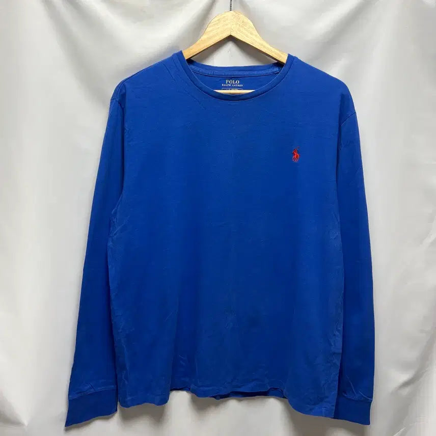 [BUNJANG] Polo Ralph Lauren Blue Long Sleeve Shirt L / [정품/L] 폴로 랄프로렌 블루 긴팔 롱슬리브