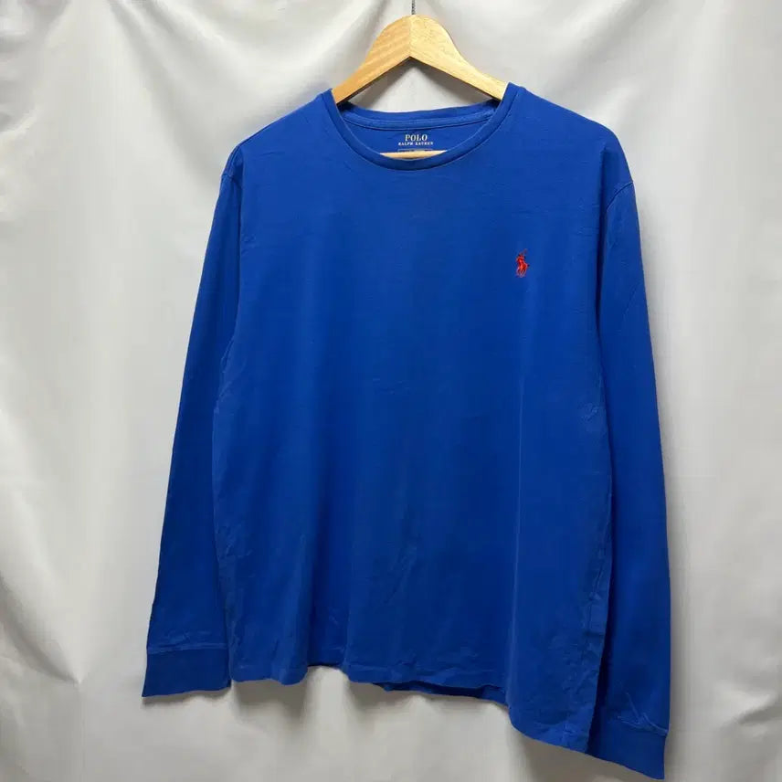 [BUNJANG] Polo Ralph Lauren Blue Long Sleeve Shirt L / [정품/L] 폴로 랄프로렌 블루 긴팔 롱슬리브