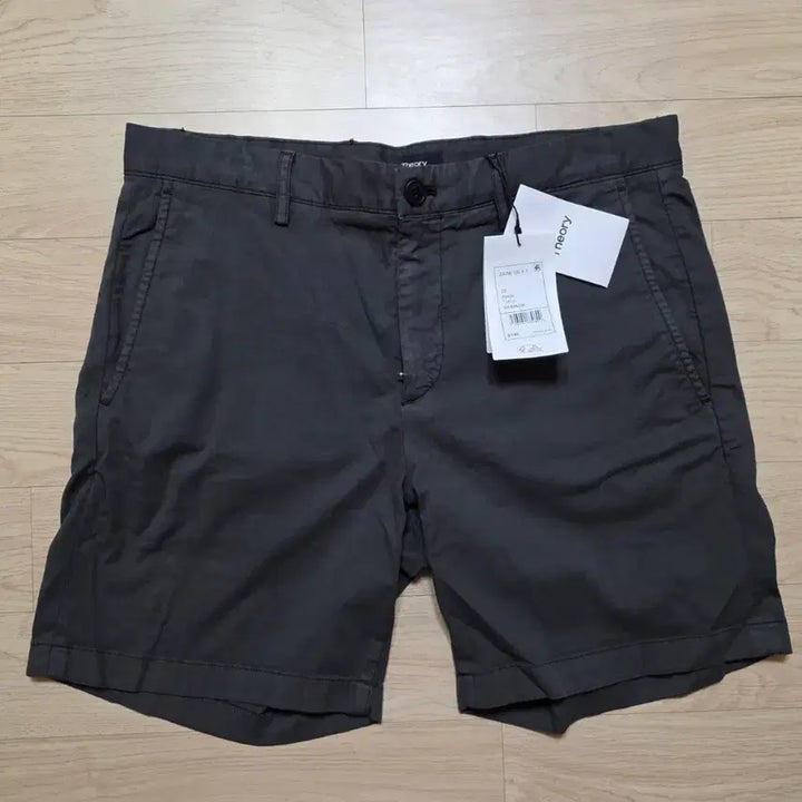 [BUNJANG] Theory Premium Cotton Tailored Shorts Charcoal Grey Size 32 / 띠어리 프리미엄 코튼 테일러드 숏츠 32 정가 30만원 차콜 그레이