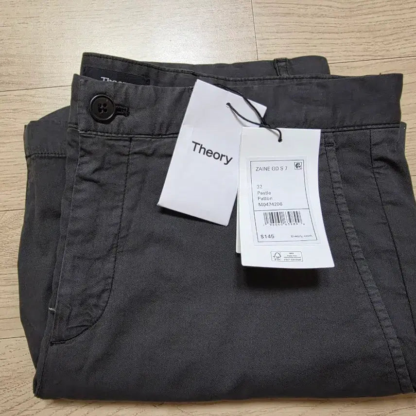[BUNJANG] Theory Premium Cotton Tailored Shorts Charcoal Grey Size 32 / 띠어리 프리미엄 코튼 테일러드 숏츠 32 정가 30만원 차콜 그레이