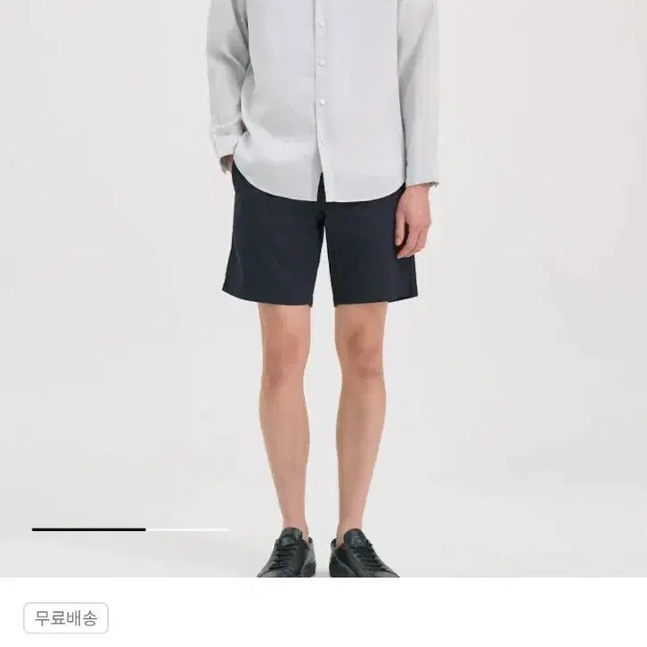 [BUNJANG] Theory Premium Cotton Tailored Shorts Charcoal Grey Size 32 / 띠어리 프리미엄 코튼 테일러드 숏츠 32 정가 30만원 차콜 그레이