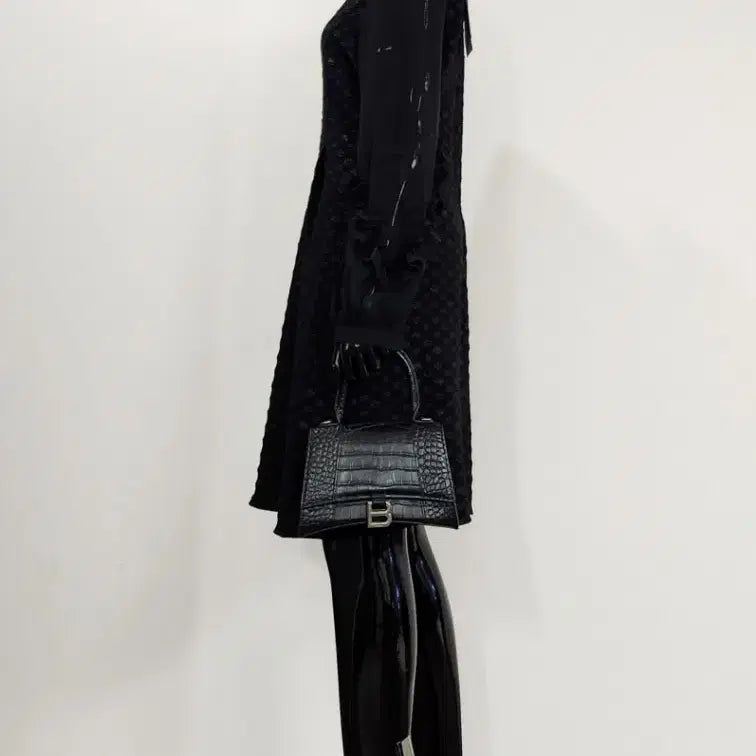 [BUNJANG] Palestine Ruched Dress / 팔시스루 원피스