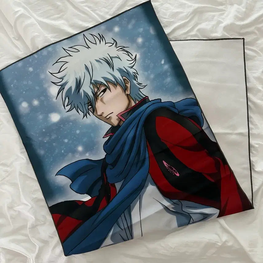[BUNJANG] Gintama Gintoki Winter Haori Microfiber Towel / 은혼 긴토키 겨울 하오리 마이크로화이바 타올
