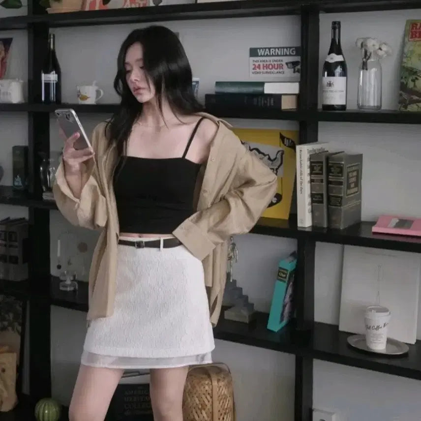 [BUNJANG] Tencel Summer Loose Fit Shirt / 텐셀 썸머 루즈핏 셔츠