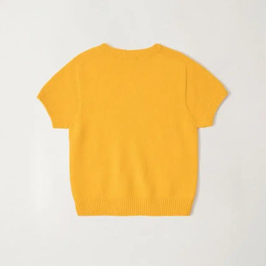 [BUNJANG] Nothing Written Puno Short Sleeve Knit (Amber) / 낫띵리튼 Puno short sleeve knit (Amber)