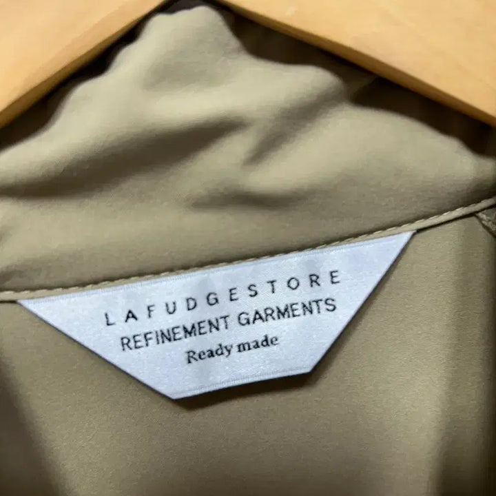 [BUNJANG] Cowstore Half Zip Anorak Short Sleeve T-shirt Khaki L / 카우레스토어 하프 집업 아노락 반팔티 카키 L