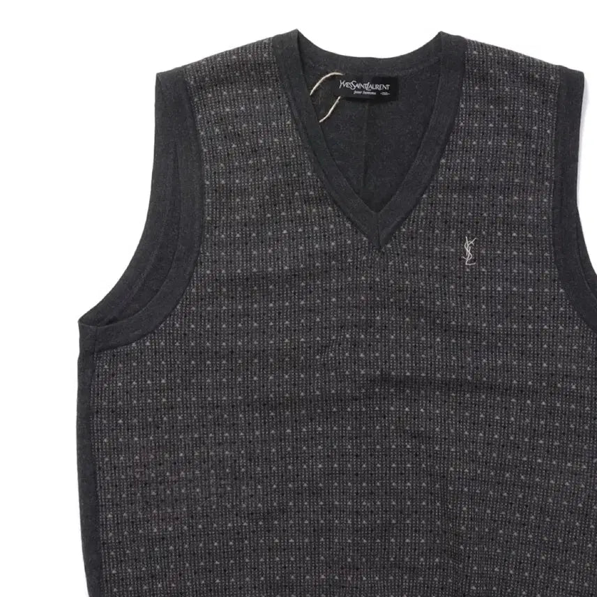 [BUNJANG] Yves Saint Laurent Wool Vest / 입생로랑 Yves Saint Laurent Wool Vest
