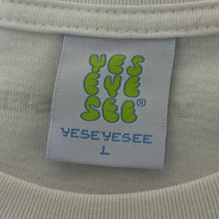 [BUNJANG] YESEYESEE Short-Sleeve T-Shirt White L / 예스아이씨 반팔