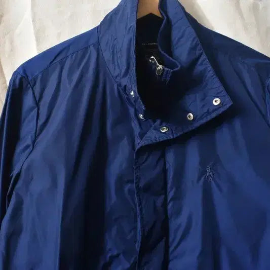 [BUNJANG] Polo Ralph Lauren Nylon Zip-Up Jacket Blue L / 폴로 랄프로렌 나일론 자켓 L M0362