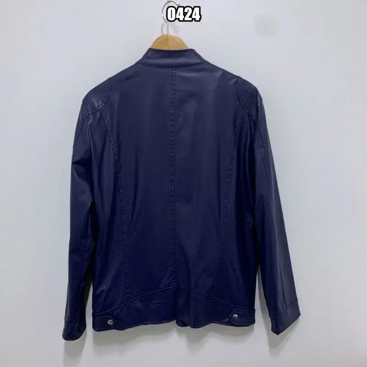 [BUNJANG] Vintage Faux Leather Racer Jacket XL / XL VTG 빈티지 페이크 레더 레이서 재킷