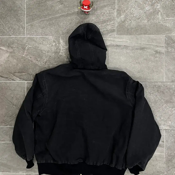 [BUNJANG] Carhartt J130 BLK Sandstone Duck Active Jacket (XL) / (XL) 칼하트 덕 액티브 후드자켓 J130 BLK 블랙