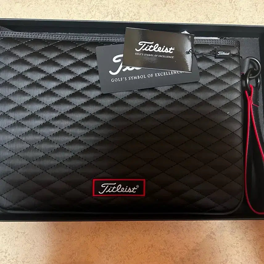 [BUNJANG] Titleist Jet Clutch Pouch (Black) / 타이틀리스트 골프 파우치 젯 클러치 (블랙)