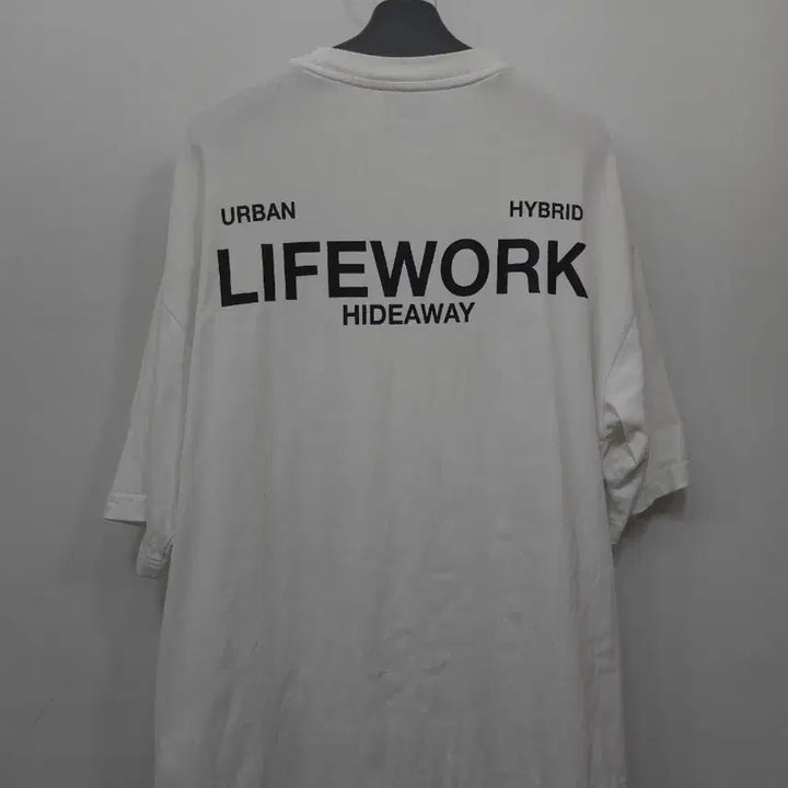 [BUNJANG] Life Work Oversized T-Shirt M / 라이프워크 오버핏 반팔티 M