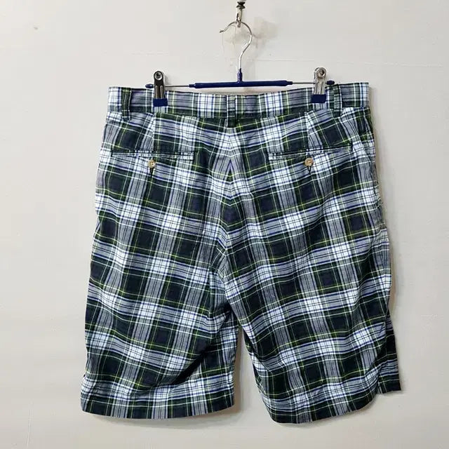 [BUNJANG] Polo Ralph Lauren Plaid Cotton Shorts / 폴로 랄프로렌 체크 반바지