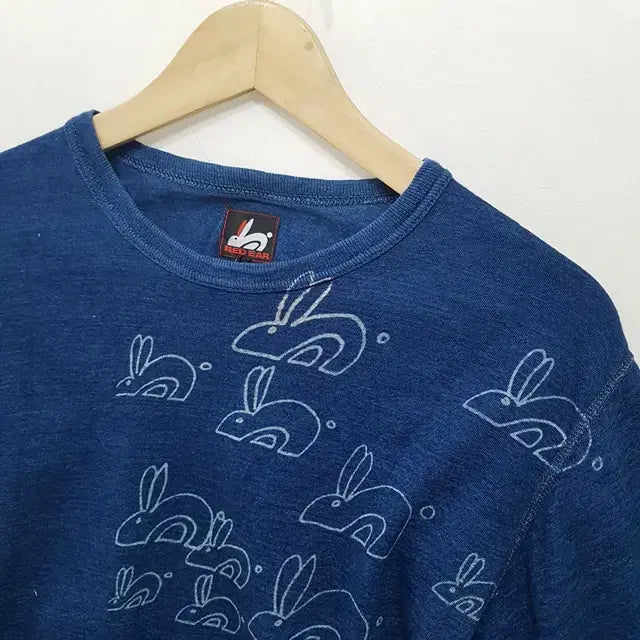 [BUNJANG] RED EAR Indigo T-Shirt Men&