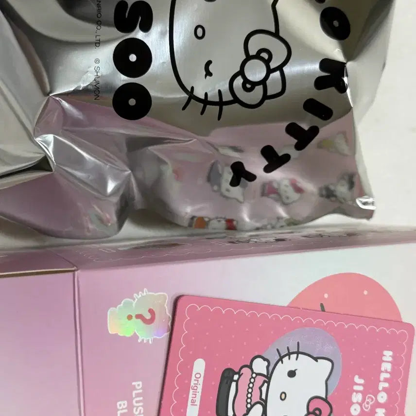 [BUNJANG] Jisoo Hello Kitty Keyring Doll Original Pink / 지수 헬로키티 키링 콜라보 인형 오리지널 핑크