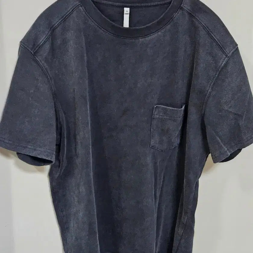 [BUNJANG] Noir Cotton Pigment Pocket T-shirt Black 50 / 노이어 코튼 피그먼트 포켓 티셔츠 블랙 50