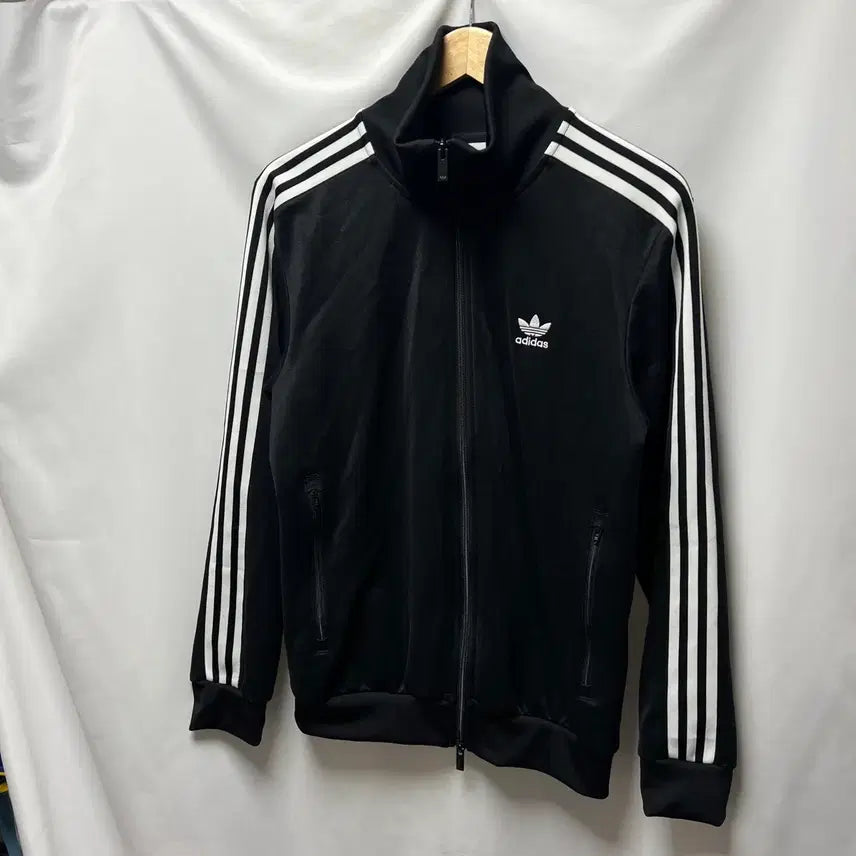 [BUNJANG] Adidas Beckenbauer Classic Track Top Jersey - Black, Size L / [정품/L] 아디다스 신형 베켄바우어 클래식 블랙 트랙탑/져지