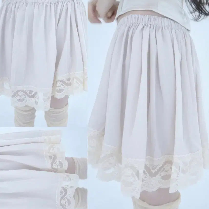 [BUNJANG] Zelena Muse Lace Skirt / 젤레나 muse lace skirt