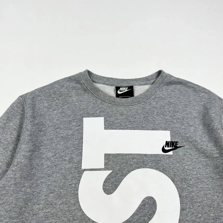 [BUNJANG] Nike Futura Just Do It Grey Sweatshirt L / 나이키 퓨추라 저스트 두잇 그레이 맨투맨 (L)