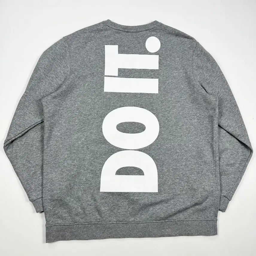 [BUNJANG] Nike Futura Just Do It Grey Sweatshirt L / 나이키 퓨추라 저스트 두잇 그레이 맨투맨 (L)