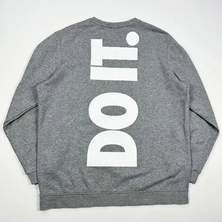 [BUNJANG] Nike Futura Just Do It Grey Sweatshirt L / 나이키 퓨추라 저스트 두잇 그레이 맨투맨 (L)