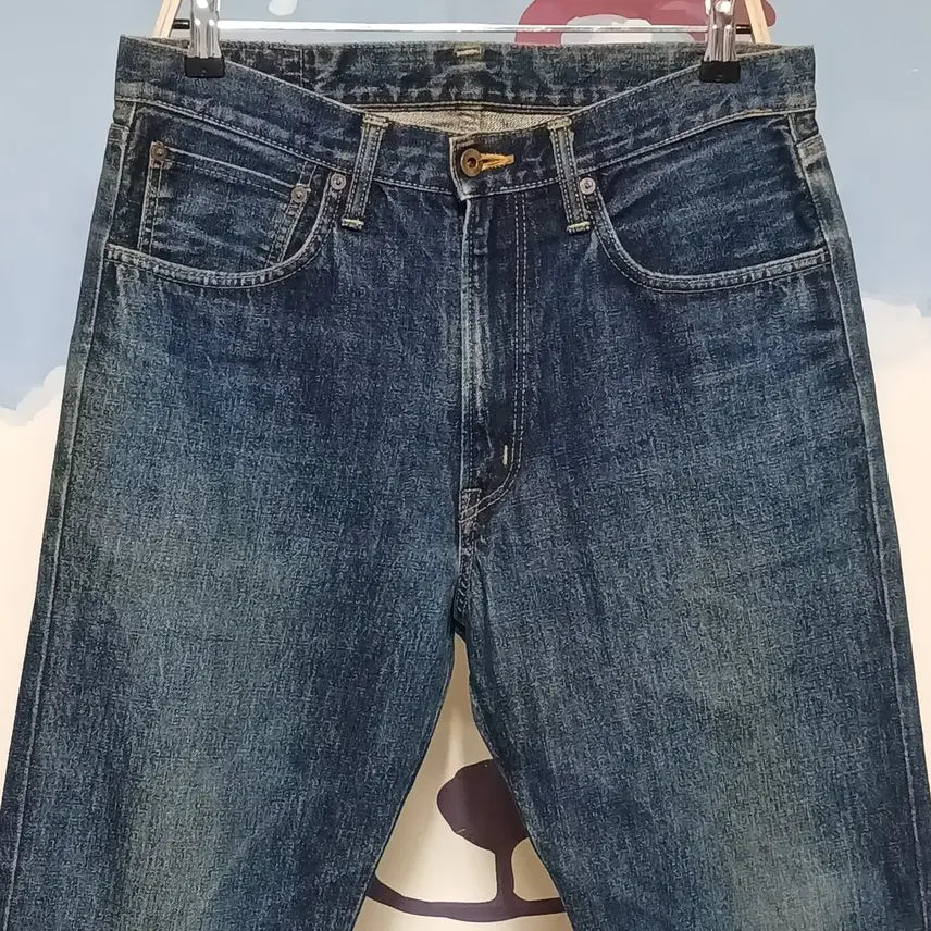 [BUNJANG] Edwin 505 Japan Denim Jeans (Size 31-32) / (31~32) 에드윈 505 재팬 데님 청바지