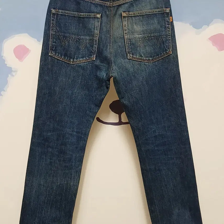 [BUNJANG] Edwin 505 Japan Denim Jeans (Size 31-32) / (31~32) 에드윈 505 재팬 데님 청바지