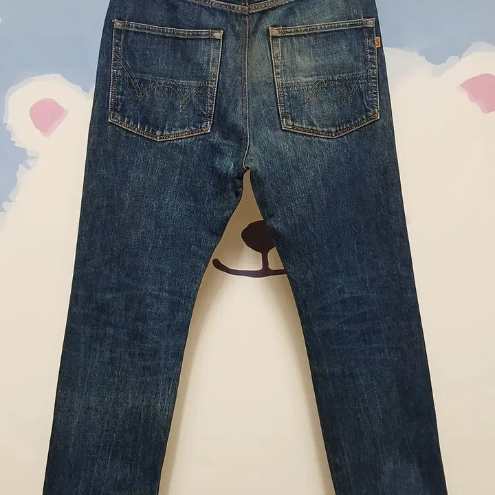 [BUNJANG] Edwin 505 Japan Denim Jeans (Size 31-32) / (31~32) 에드윈 505 재팬 데님 청바지