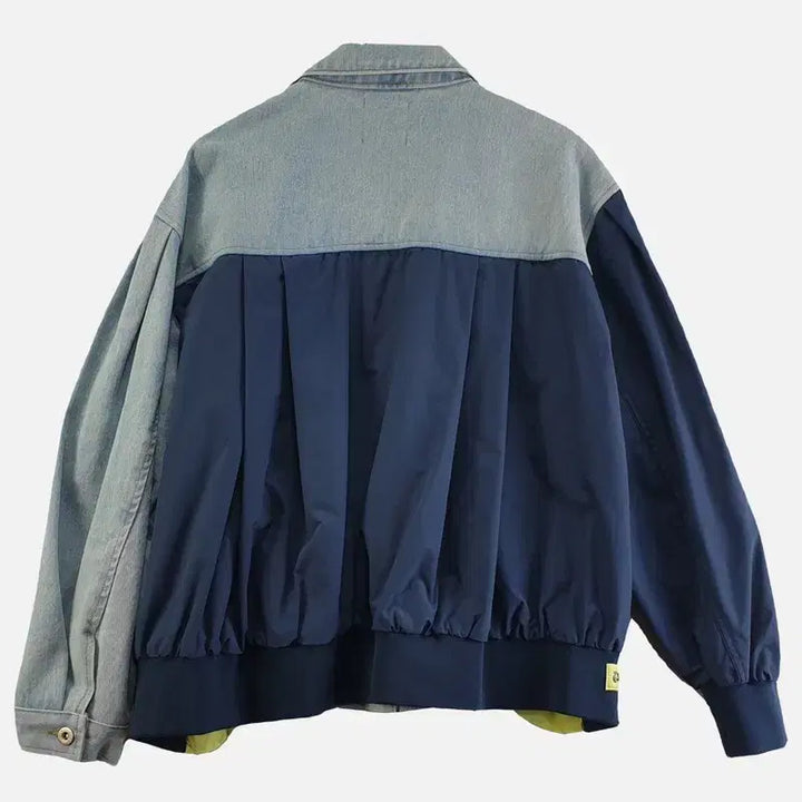 [BUNJANG] Blue Denim Jacket / 블루 여자 청 자켓 FREE M8258