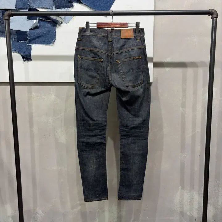 [BUNJANG] Nudie Jeans Vintage Washed Raw Denim Pants (28-inch) / (28인치) 누디진 빈티지 워싱 생지 데님팬츠 청바지