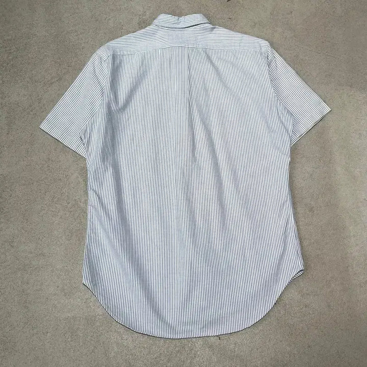 [BUNJANG] Polo Ralph Lauren Striped Half-Sleeve Shirt / 폴로 랄프로렌 스트라이프 하프셔츠 s10954