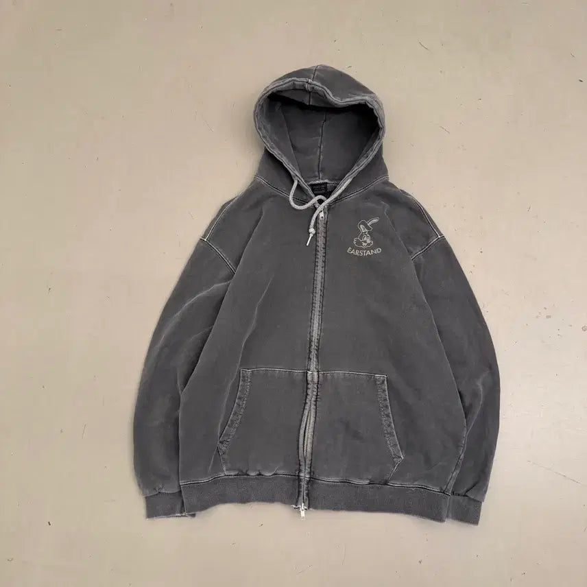 [SOLD OUT] 꼼파뇨스튜디오 피그먼트 후드집업