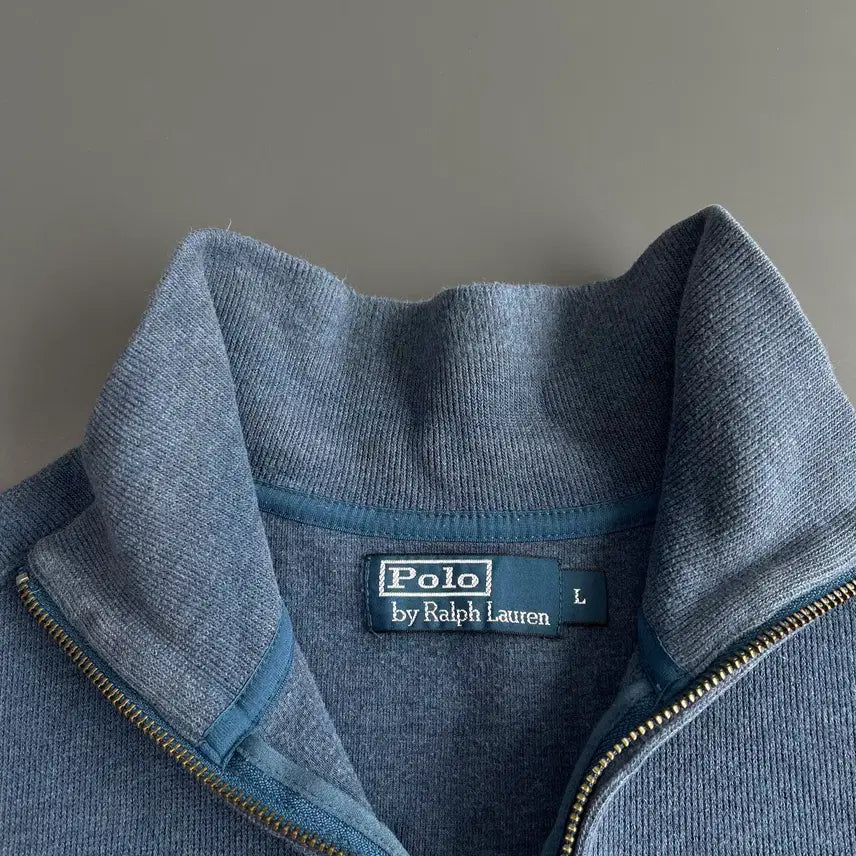 [BUNJANG] Polo Ralph Lauren Cotton Half Zip Knit L / [L] 폴로 랄프로렌 코튼 하프 집업 니트