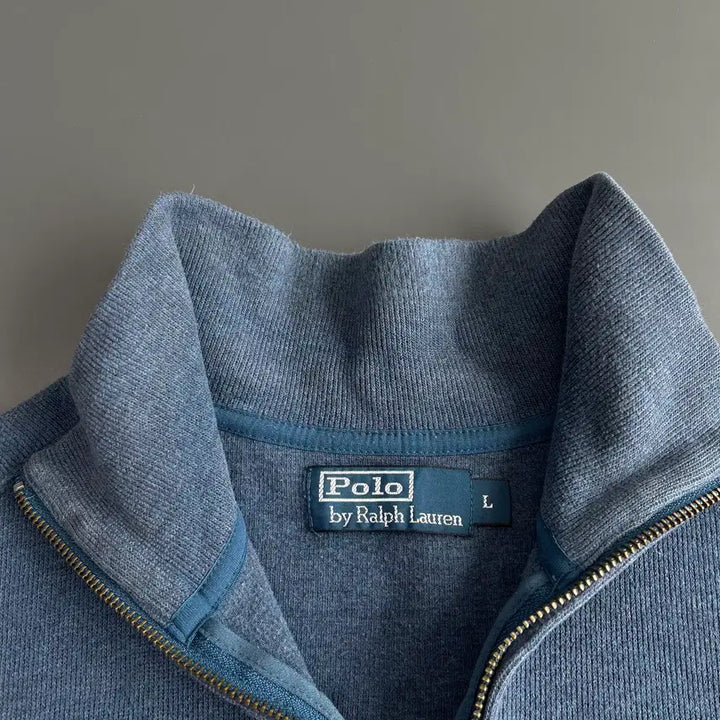 [BUNJANG] Polo Ralph Lauren Cotton Half Zip Knit L / [L] 폴로 랄프로렌 코튼 하프 집업 니트