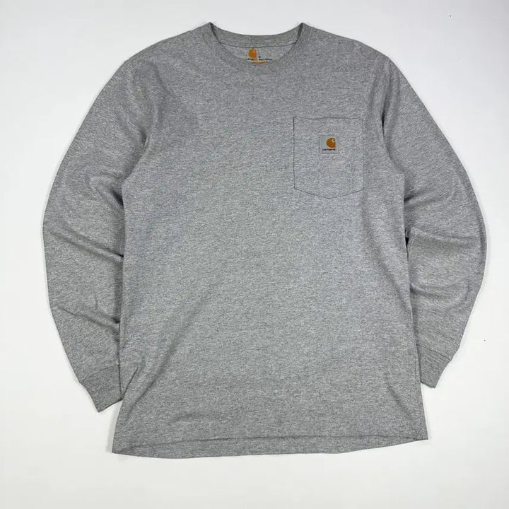 [BUNJANG] Carhartt Original Fit Grey Long Sleeve Sweatshirt / 칼하트 오리지널핏 그레이 롱 슬리브 맨투맨 (실측 M)
