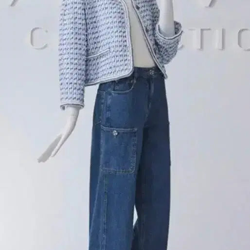 [BUNJANG] Lanvin Wide Fit Denim Pants / 랑방데님팬츠