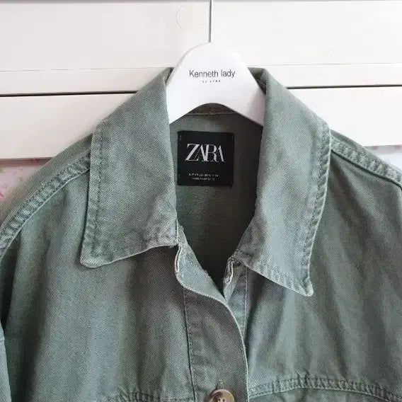[BUNJANG] Zara Denim Field Jacket / 자라 데님자켓 야상자켓/55-66