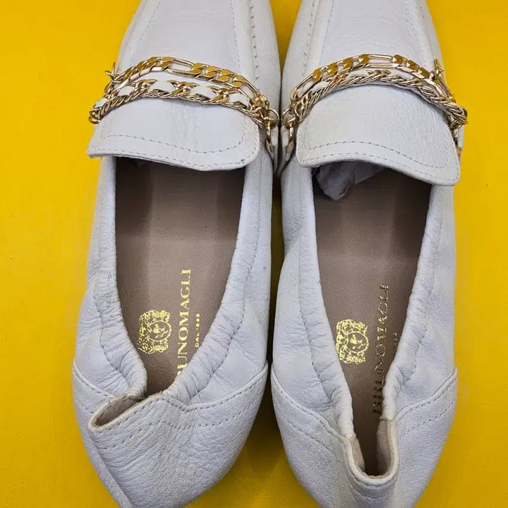 [BUNJANG] Bruno Magli Chain Loafers 230 / 브루노말리 체인 로퍼 230