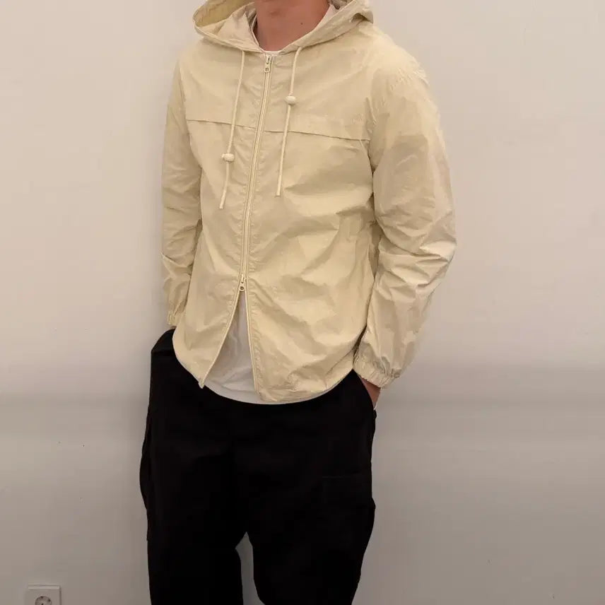 [BUNJANG] LAPOSTERIA Two-Way Windbreaker Jacket / 라퍼지스토어 투웨이 바람막이