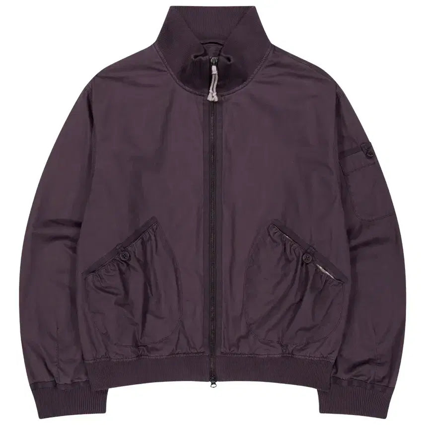 [BUNJANG] Koiseio Dusty Cotton Bomber Jacket Purple / 코이세이오 더스티 코튼 봄버 자켓 퍼플 2