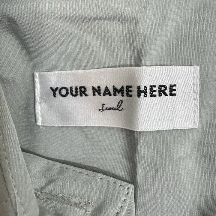 [BUNJANG] Your Name Here Shirt / F) 유어네임히얼 셔츠